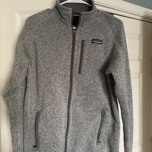 Patagonia Mens Better Sweater - Gray - Size Small